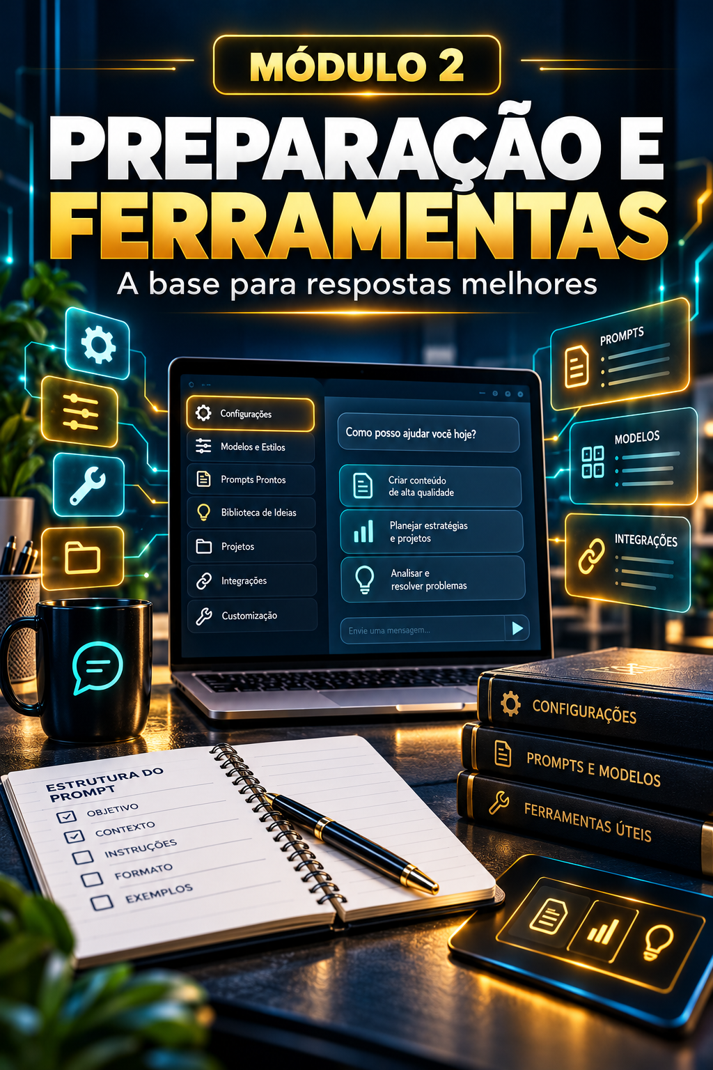 Capa do módulo Preparação e Ferramentas